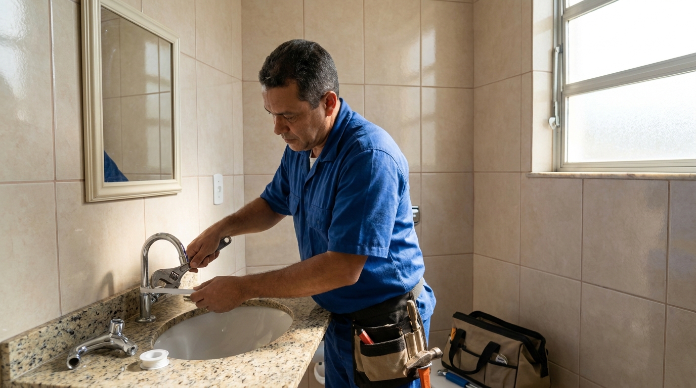 Ajustes em Torneiras na Nova Aliança, Ribeirão Preto‑SP